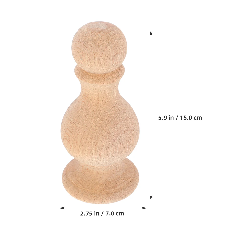 ชุดปลายเสาไม้แบบแกนหมุน ทำจากไม้เนื้อแข็ง ดีไซน์แบบเสาโรมัน สำหรับตกแต่งเฟอร์นิเจอร์ ราวม่าน เสาเตียง บันได งานฝีมือ DIY