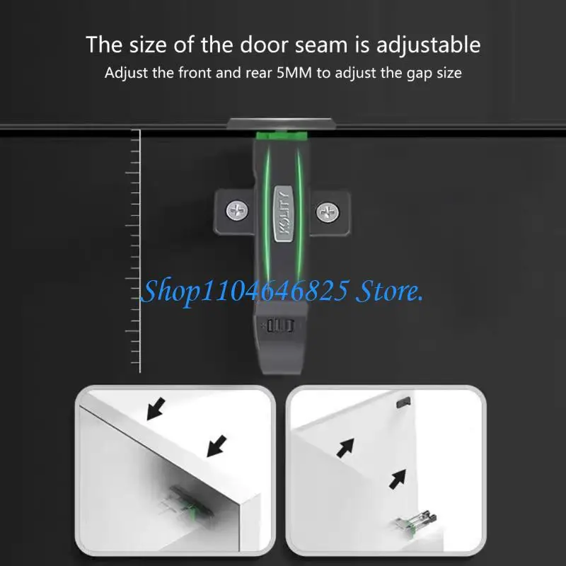 Locking Device Drawer Cabinet Catches Touch Latches Easy to Install