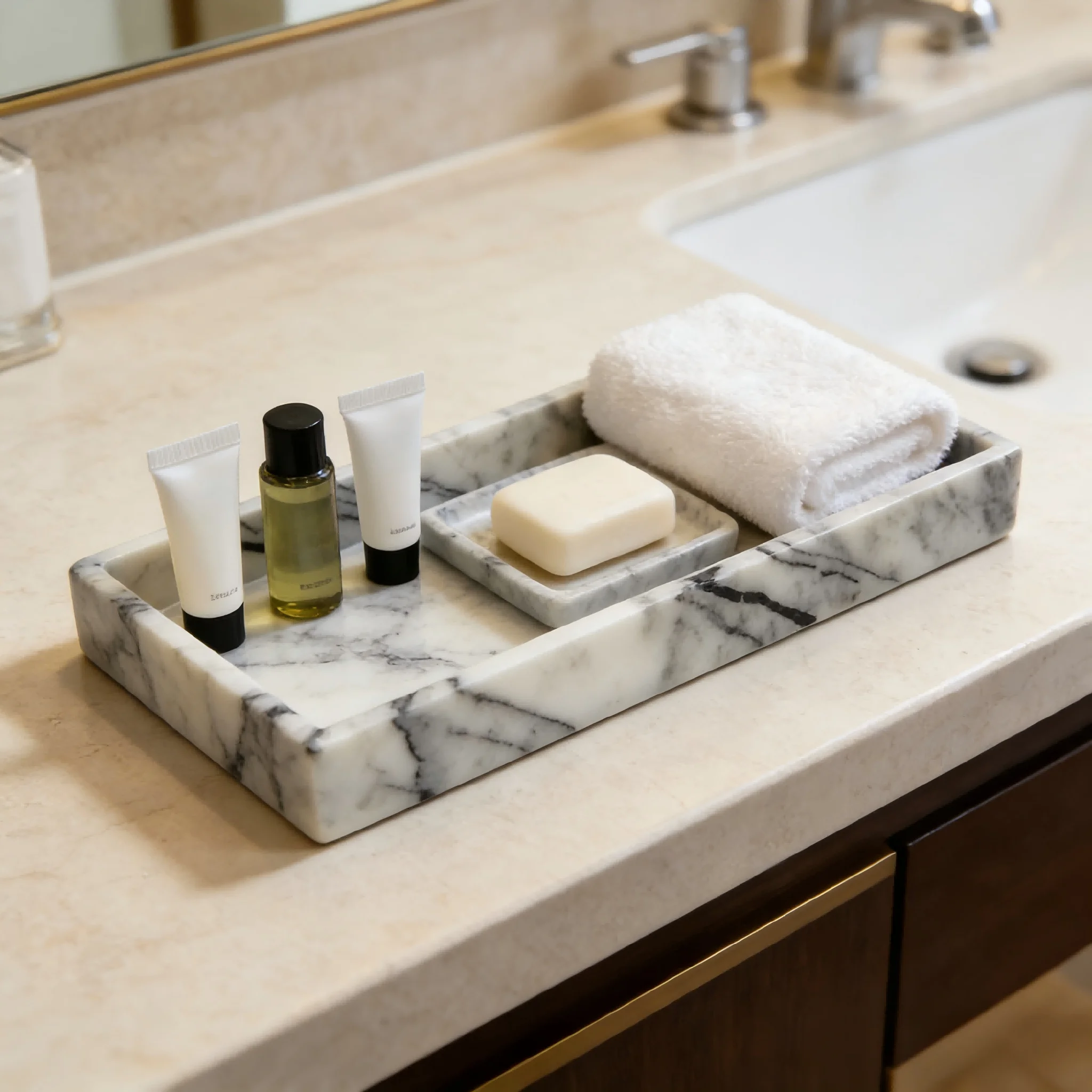 Xiangxue Plum Marmeren dienbla - Marble Serving Board recensie en prijs