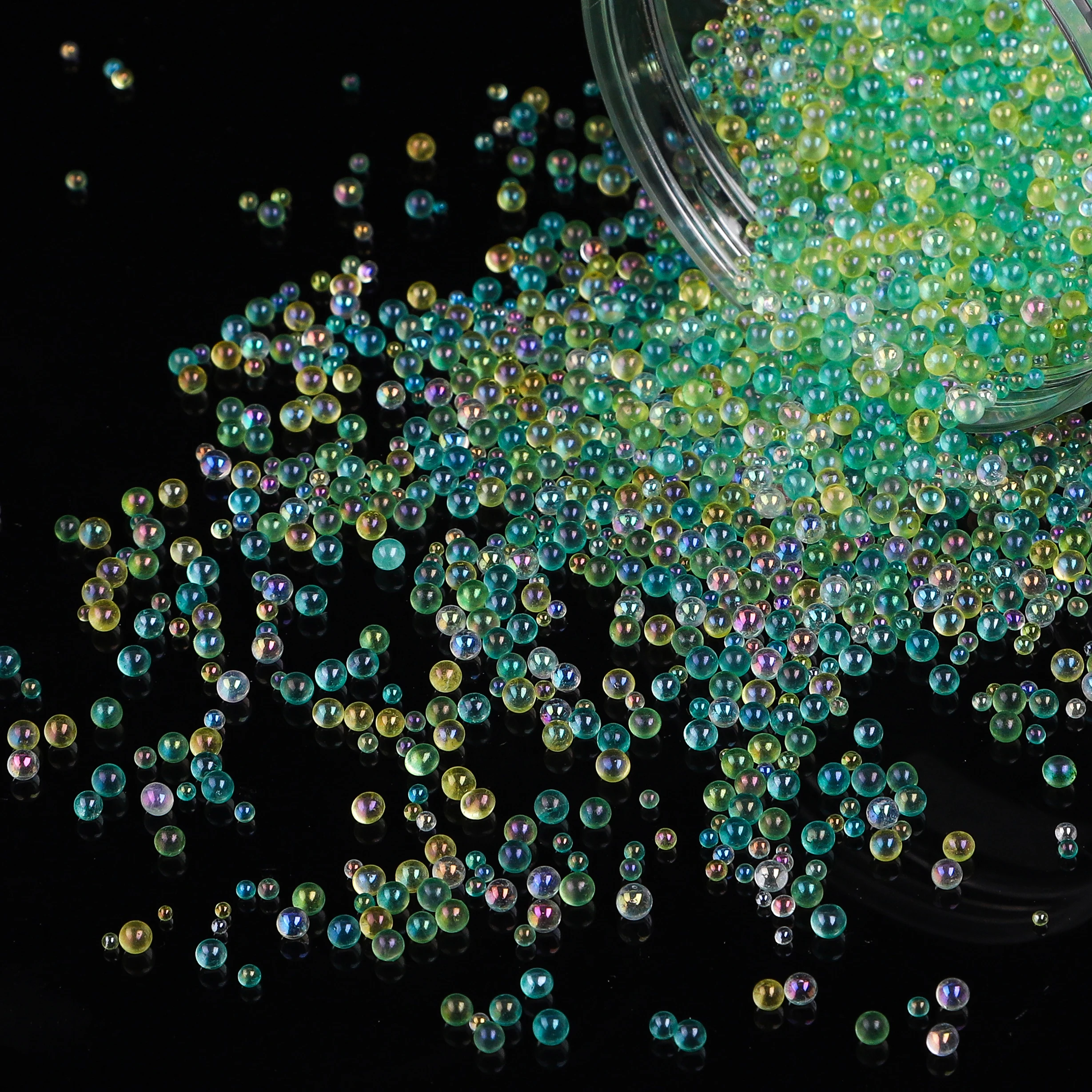 Mini Bubble Ball Beads, 10-20g for DIY Crafting