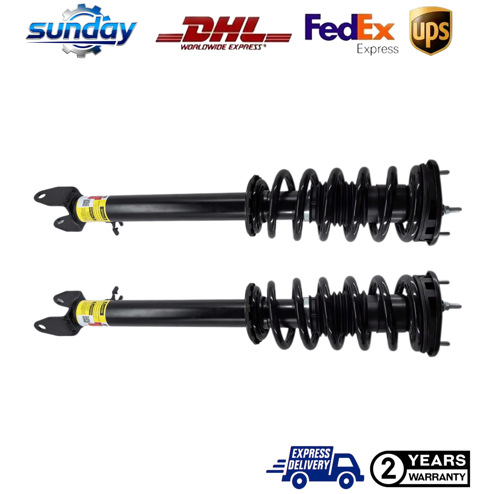 

Комплект передних амортизаторов с пружинами и стойками подвески (пара) 101561900A 101561900B для Tesla Model S P85 S60D S60 2011-2016