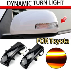 Side Mirror Indicator Dynamic Turn Signal LED Light For Toyota RAV4 XA30 Vanguard Previa Estima Alphard Vellfire Noah Voxy 4Runn