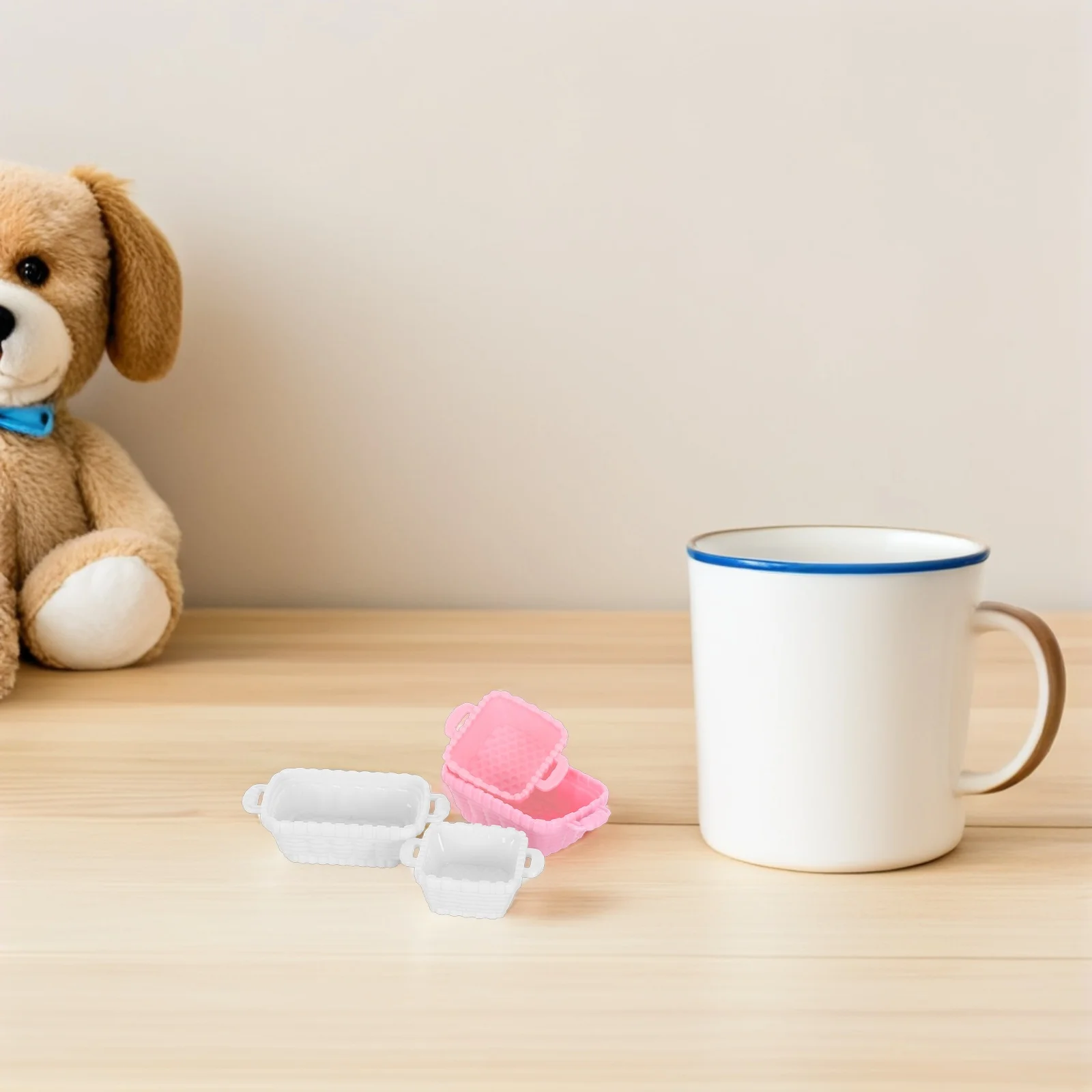 80 stuks miniatuur keukenmand set realistische fantasiespel brood fruit opbergmanden voor kinderen educatief gebruik