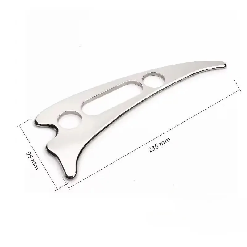 Stainless Steel Scraping Tool for Physical Therapy, Myofascial Relaxation, Chiropractic Care and Soft Tissue Mobilization