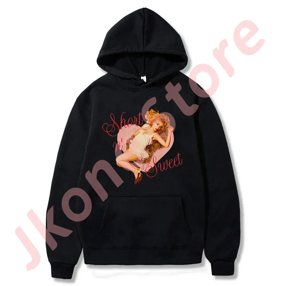 Sabrina Carpenter Short n' Sweet Heart Hoodies Cosplay Women Men Fashion Streetwear Hooded Sweatshirts