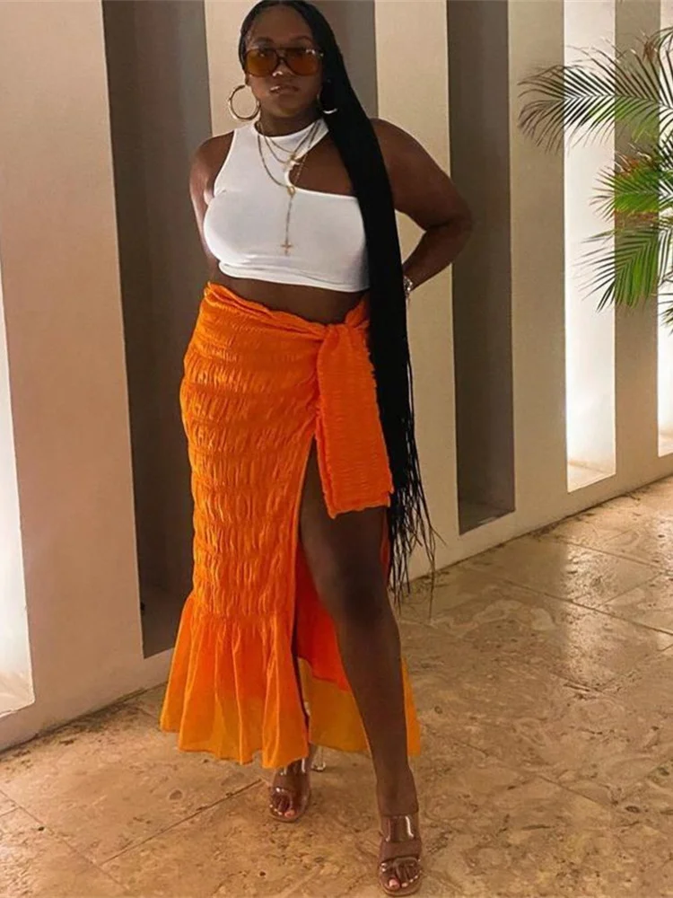 Nibber Casual Geplooide Geweven Rok Voor Vrouwen Harajuku Sexy Oversized Kleding Onregelmatige Vorm Kant Casualwear Vrouwelijke Outfit