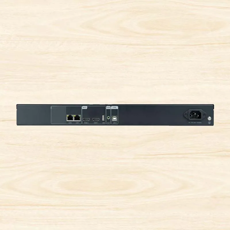 ตัวประมวลผลวิดีโอ HD-VP210S ตัวควบคุมการแสดงผลแบบ LED โมดูล RBG แบบเต็มรูปแบบรองรับพอร์ต USB อินพุต HDMI