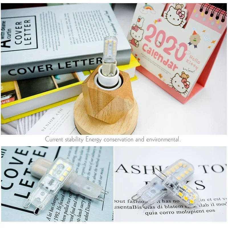 10pcs/lot LED Bulb G4 G9 3W 5W 7W Led Lamp AC 110V 220V DC12V Spotlight Chandelier SMD 2835 Lighting Replace Halogen Lamps