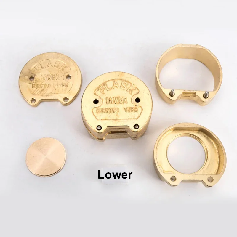 قاذف نوع طقم أسنان نحاسي قوارير علوية وسفلية #5