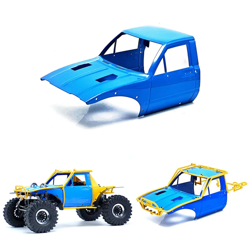D1RC Rainforest Tank Aluminum Alloy Car Shell RC Remote Control Car Climbing Car Upgraded Spare Parts Aluminum Alloy Material
