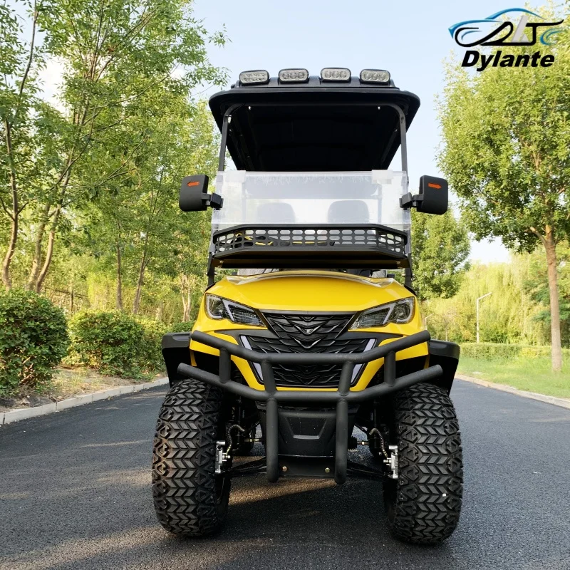 CE Certified, Affordable Lithium Battery Adult Scooter Golf Cart With Rear Cargo Box, 12-Inch Off-Road Tire