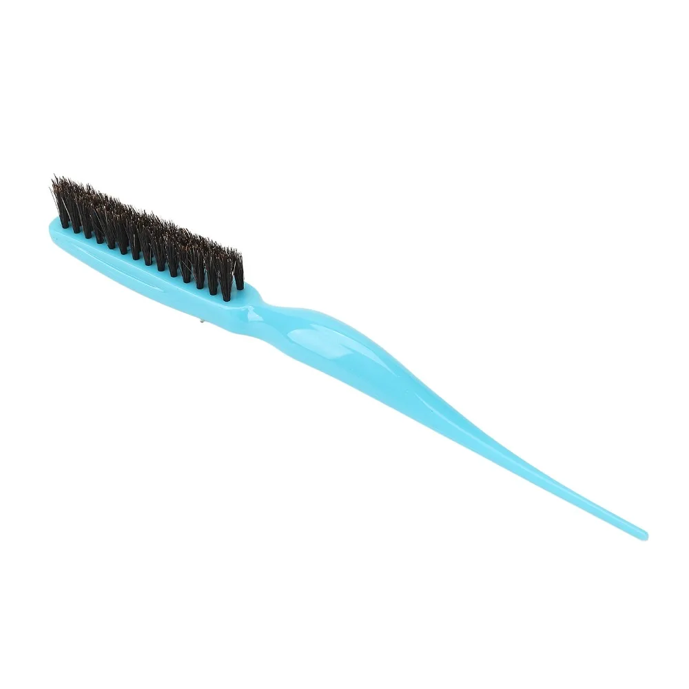 Styling Tool Nylon Bristles Hair Teasing Brush Durable Professional Back Combing Brush Blue Color Teasing Brush Home Salon