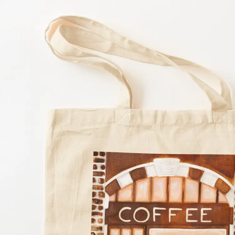 Coffeehouse Cats Tote Bag shopper bag women canvas Women's shopping bag Handbags women women