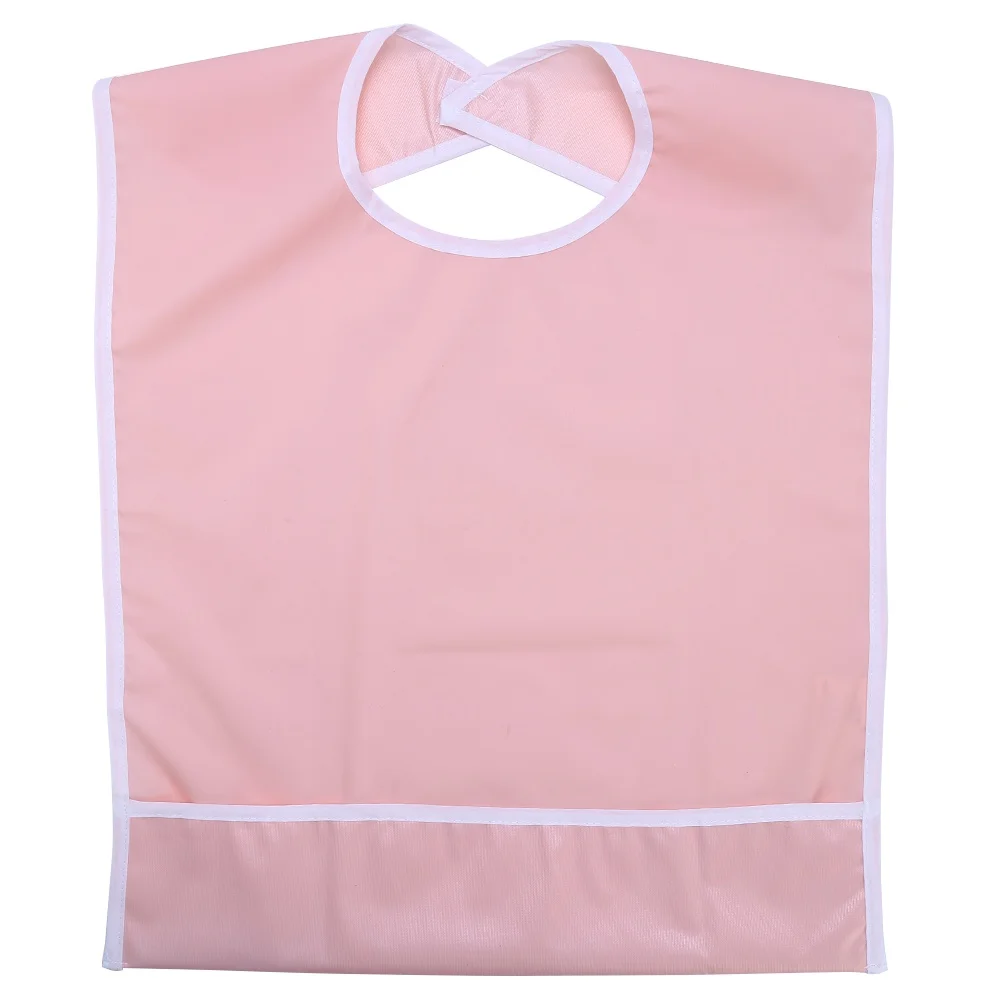 

Waterproof Adult Elder Mealtime Bib Clothes Clothing Protector Dining Aid