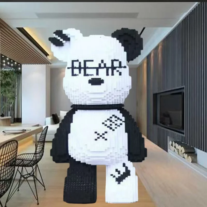 3698 Pieces of Classic Koobie Bear 3D Stereo Building Blocks Assembly Puzzle Decorative Ornaments DIY Puzzle Model Set - DIY Handmade Toys - Perfect for Halloween view 6