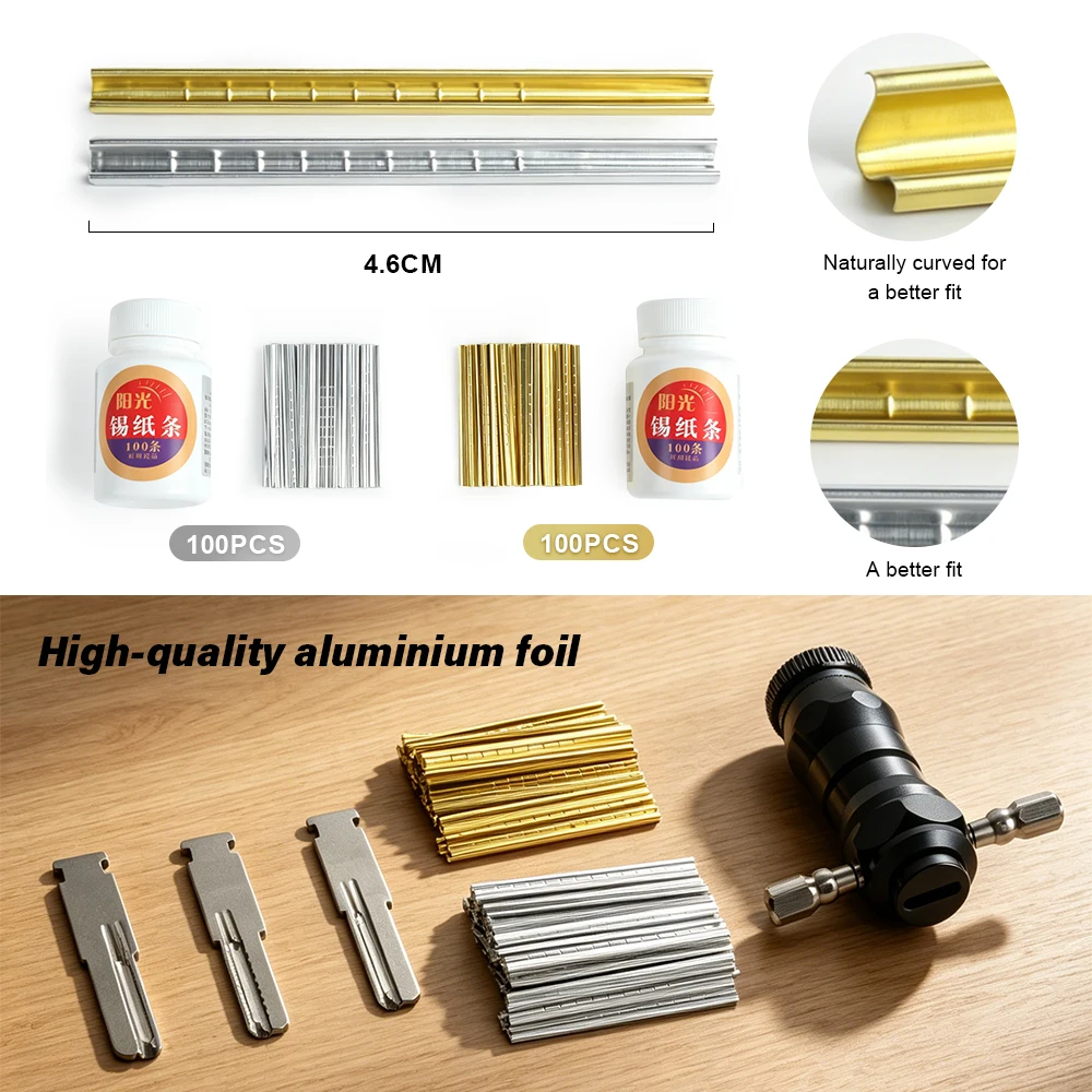 Professional Locking Set in Extreme Storm Style High Quality Schlosserwerkzeug-Kit with Foil for Locksmith Training and Practice