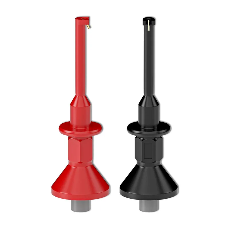 Universal high current insulation test clip for multimeter test hook, auto repair detection, telescopic hook, IC clip probe