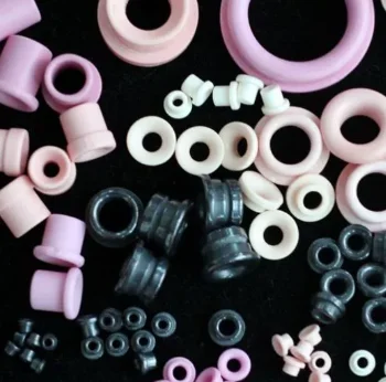 30 PSC Small Pink 95 Ceramic Spare Parts Wear-Resistant Porcelain Eye for Textile Machine