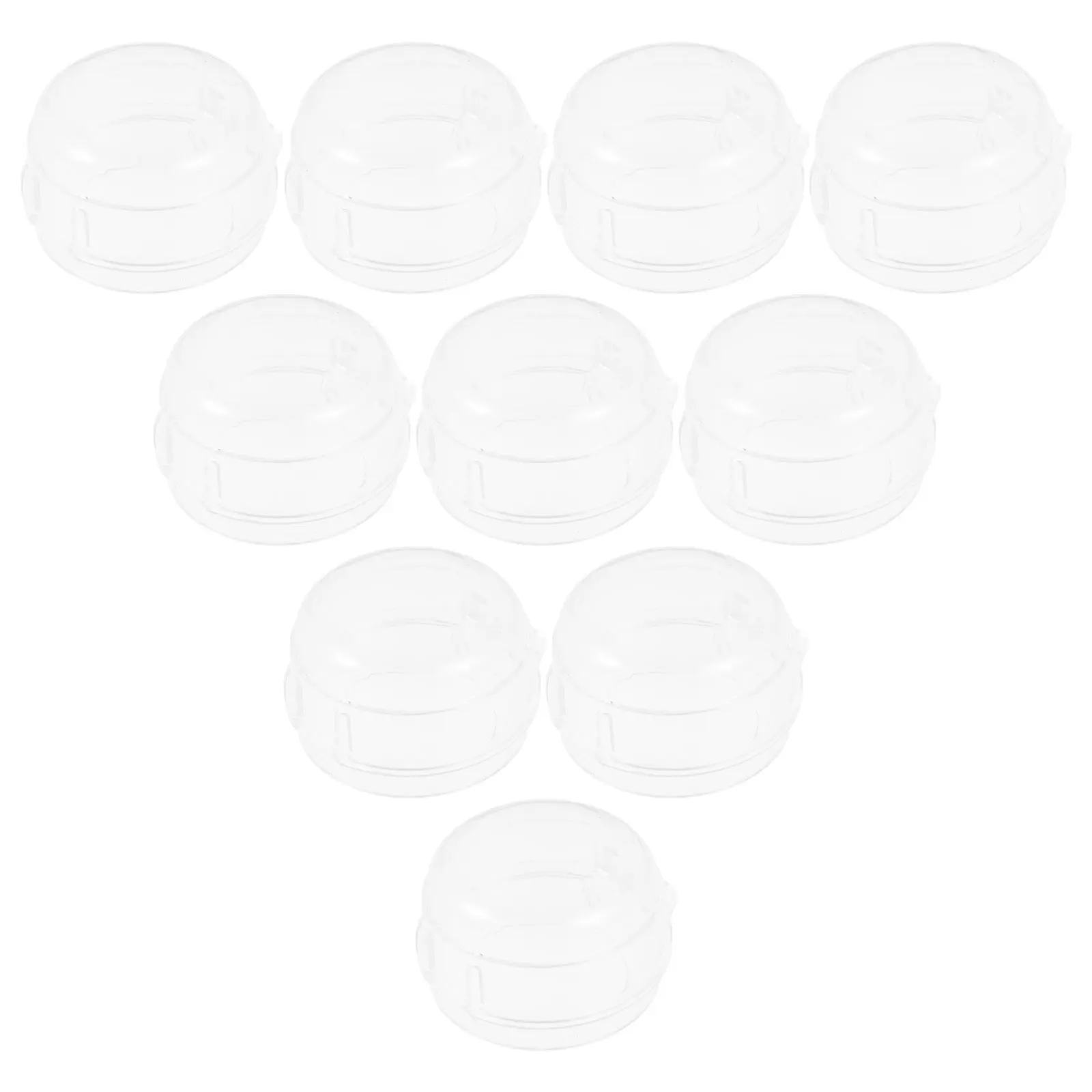 10 قطعة غطاء مقبض الموقد العالمي حراس السلامة لحماية الطفل رؤية واضحة مقبض الموقد يغطي لسلامة الطفل #5