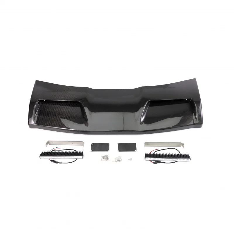 Carbon fiber G-class W464 4X4 original for ABS Bright Black Car Front Spoiler Roof Light