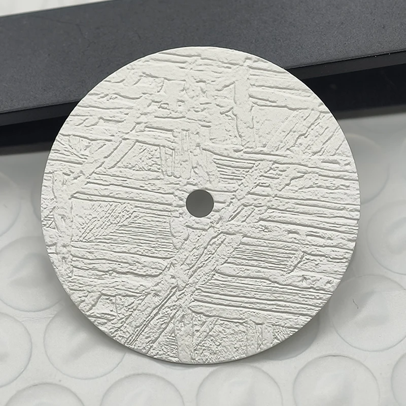 Customized Meteorite Pattern Surface 28.5mm Watch Dial For NH35/NH36 Movement Watch Dial Replace Part