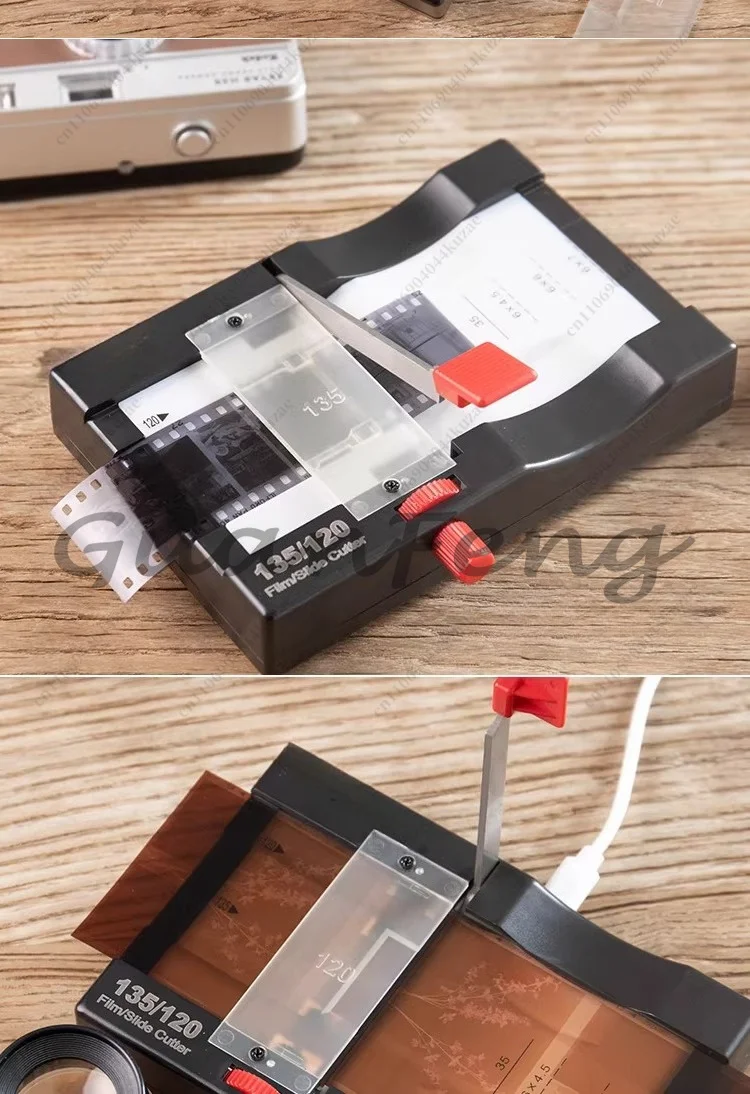 35mm/135 Film Cutter & Trimmer, for Color & Black-and-White Negative Film Cutting