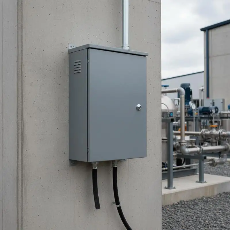 

Free Shipping-Carbon Steel Enclosure 16x12x8 Inches For Industrial Equipment Telecommunications Networking, IP66 Rated Wall Mount Box Mounting Plate Included Outdoor Indoor Use Heavy Duty Metal Electrical Housing
