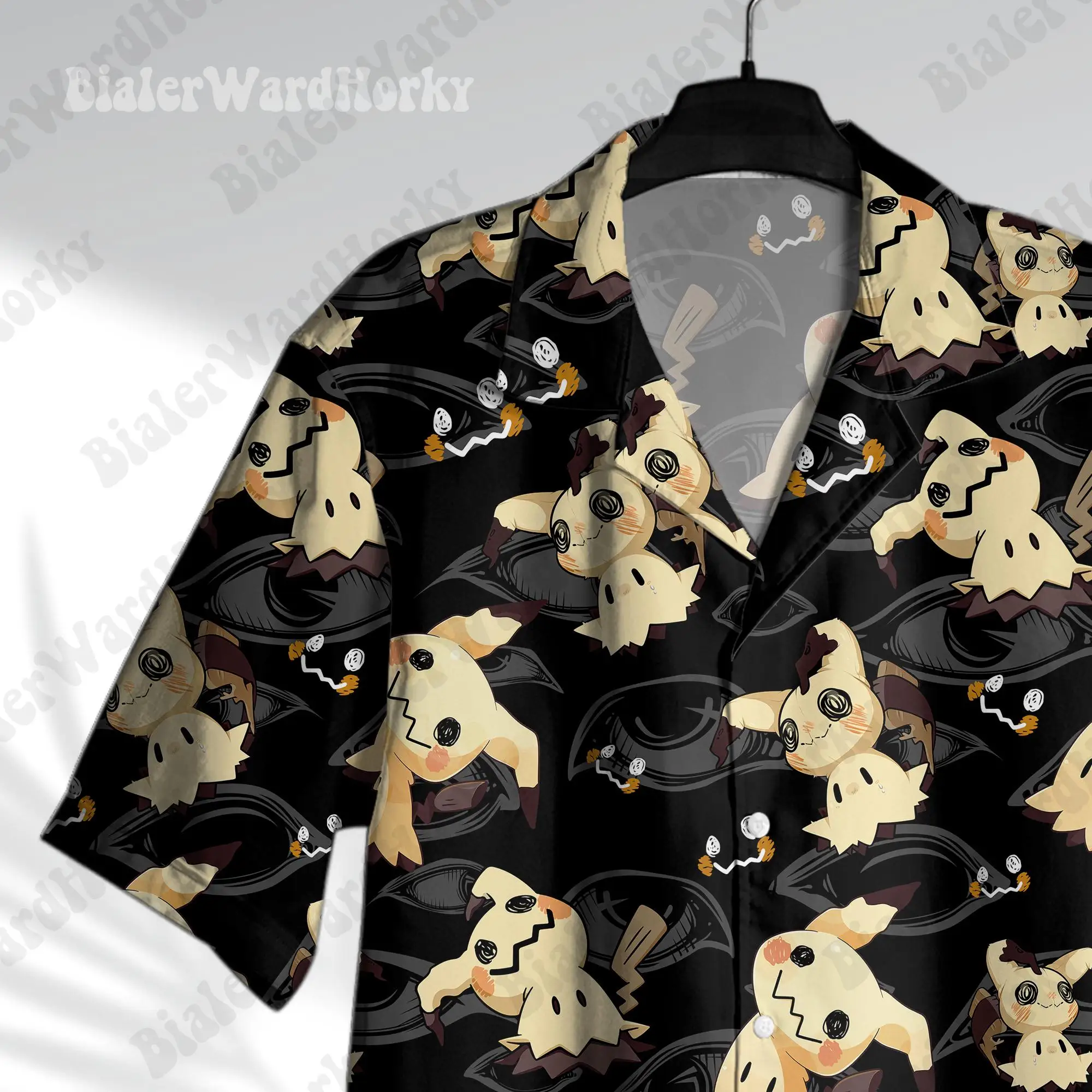 Mimikyu Anime Hawaiihemd Pokémon Mimikyu Grafik-T-Shirt Sommer Freizeit Herren-T-Shirt Kinderkleidung T-Shirt Y2k Damen ﻿ – Detail 5