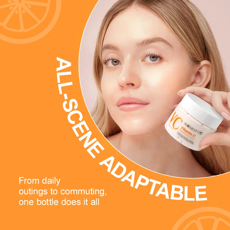 

AUQUEST Vitamin C Whitening Face Cream Moisturizing Removal Melasma Dark Spots Uniform Skin Tone Brightening Skin Care Cosmetic