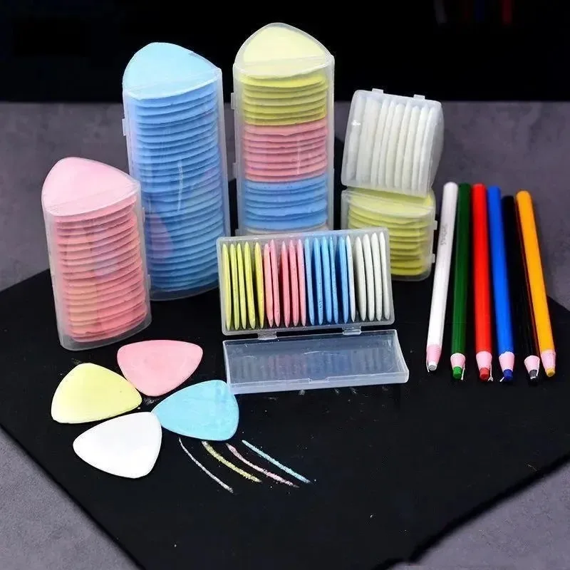 10-30pcs Set Fabric Tailors Chalk Erasable Fabric Marker Patchwork Clothing DIY Sewing Tool Box Set Needlework Accessories
