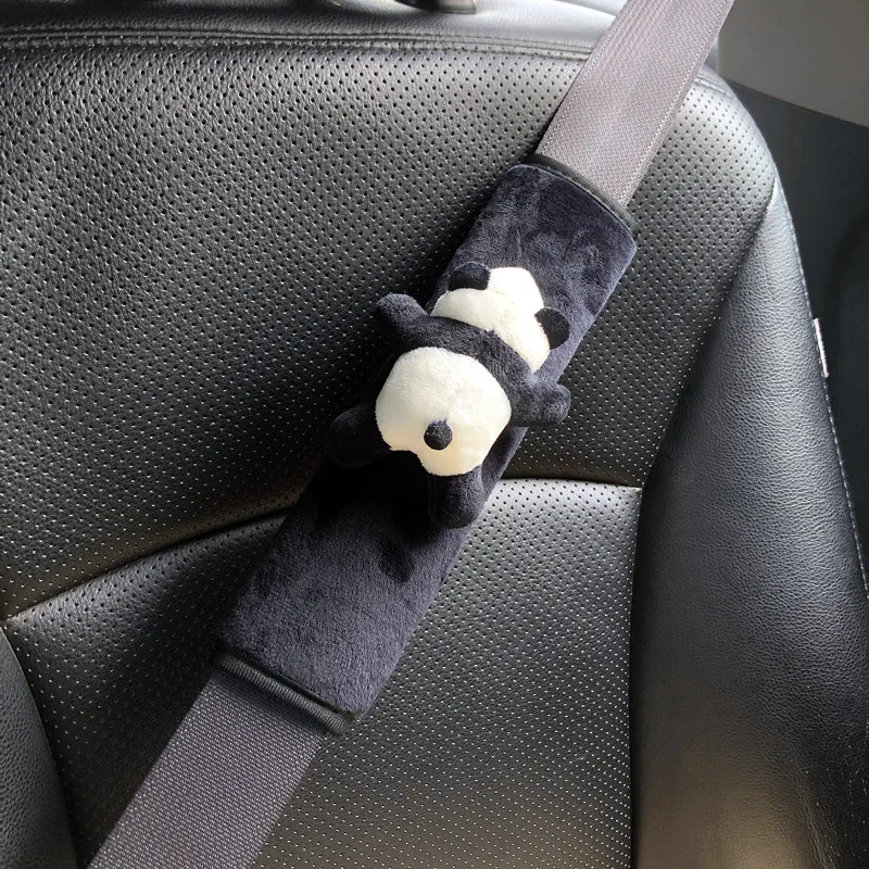 

1 шт., милый мультяшный панда, автомобильный чехол для переключения передач, мягкий плюшевый чехол для автоматического переключения передач, чехол для ручного тормоза, игрушечный медведь, автомобильные аксессуары, украшение интерьера