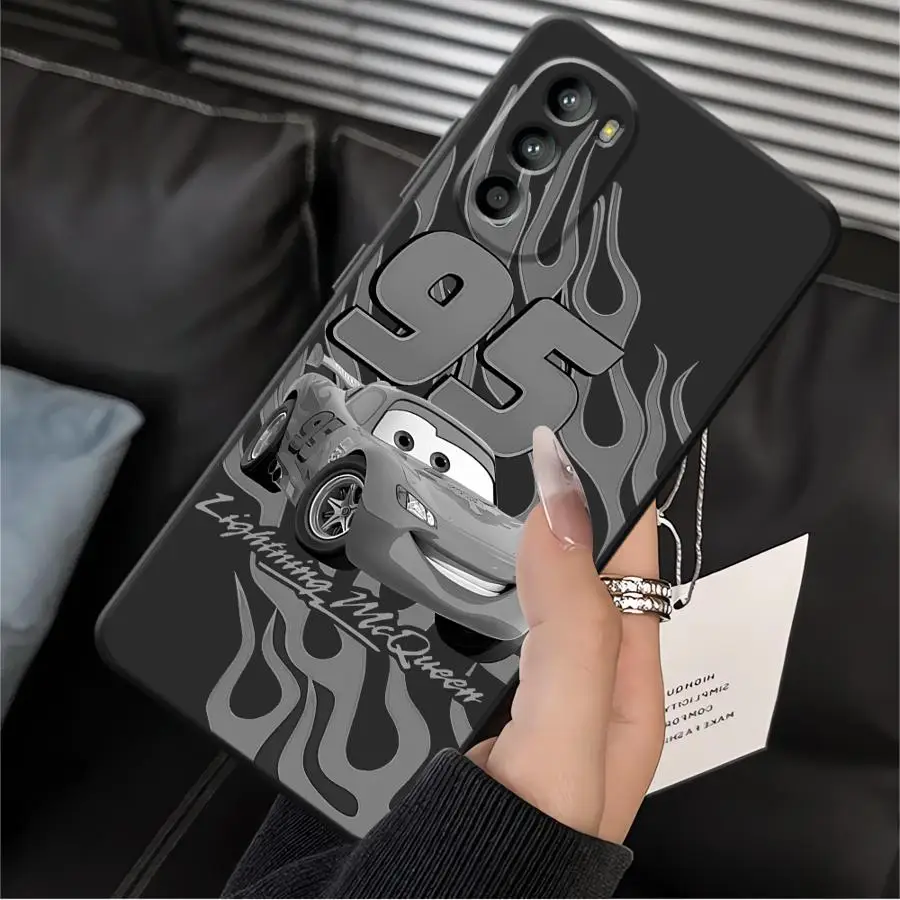 حافظة لهاتف Moto X30 Pro Edge 20 30 S30 Pro غطاء خلفي ناعم لهاتف Moto X30 Pro Cool Lightning McQueen Disney #6