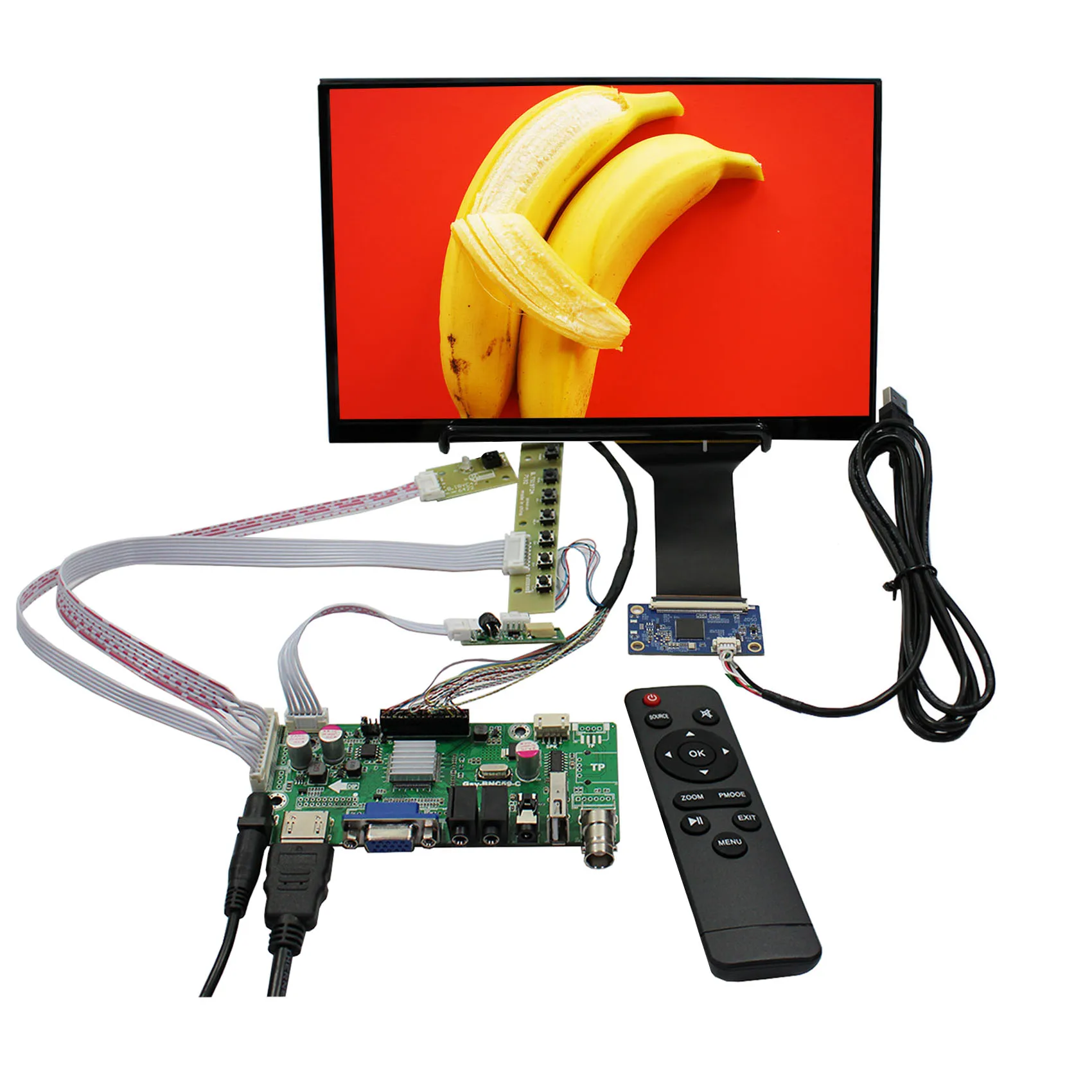 H DMI VGA AV Audio USB Driver Board 10.1inch 1920x1200 B101UAN02.1 Capacitive Touch Screen