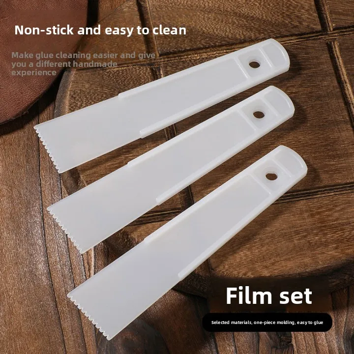 

10pcs Flexible Glue Applicator Leather Craft PP Material Spreader Tool Stock