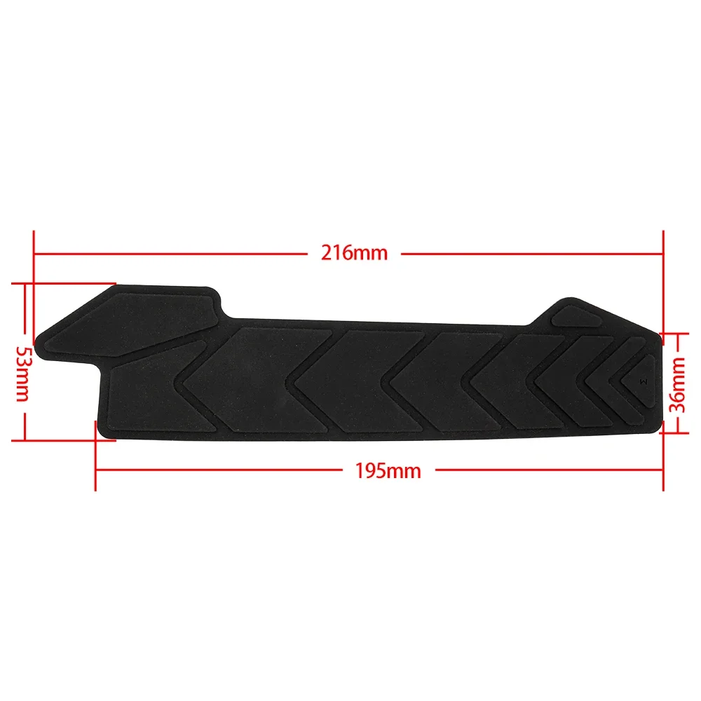ZTTO Fahrradrahmen Kettenstrebe Unterrohr Gelschutz Silikon Aufkleber Kratzfest MTB Mountainbike Schutzpolster Puffer – Detail 4
