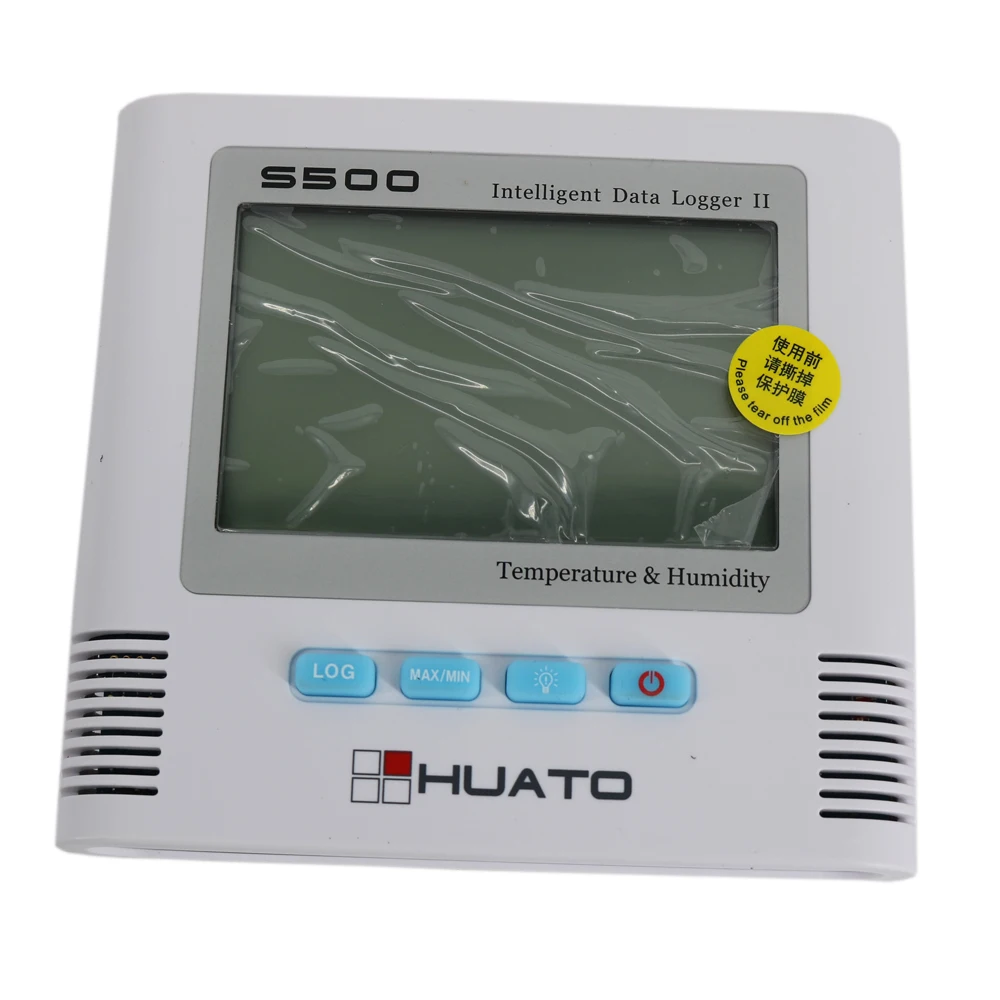 S500-EX Digital Alarm Temperature Humidity 2 Channels Data Logger -40~+85C 0~100%RH with 3 Meters Enternal Sensor