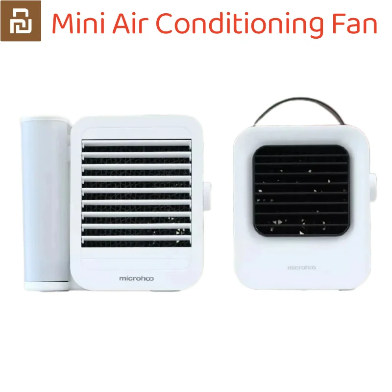 YouPin Microhoo MH02A USB Air-Conditioning Cooling Fan Negative Ion Purifier Air Cooler Stepless Speed Regulation for Home Offic