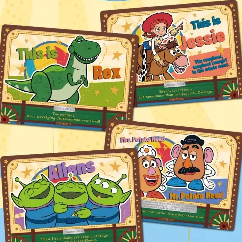 Disney 100 Pixar 37th Anniversary Card.Fun Toy Story Trading Cards