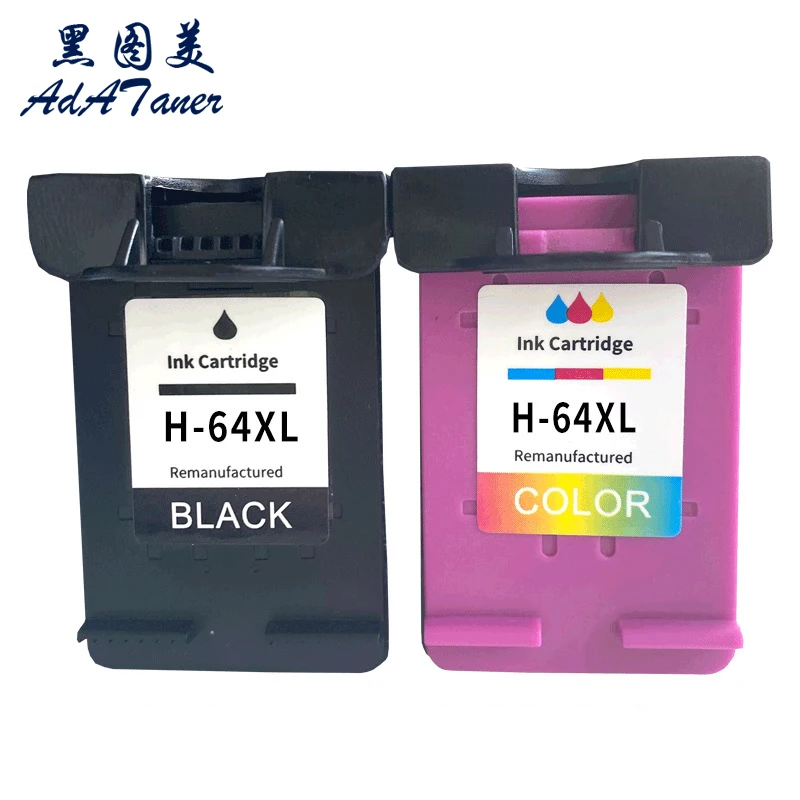 

64 XL 64XL Remanufactured Color Ink Cartridge For HP64 for HP ENVY Photo 6200 6220 6222 7100 7120 7800 Inspire 7950e Printer