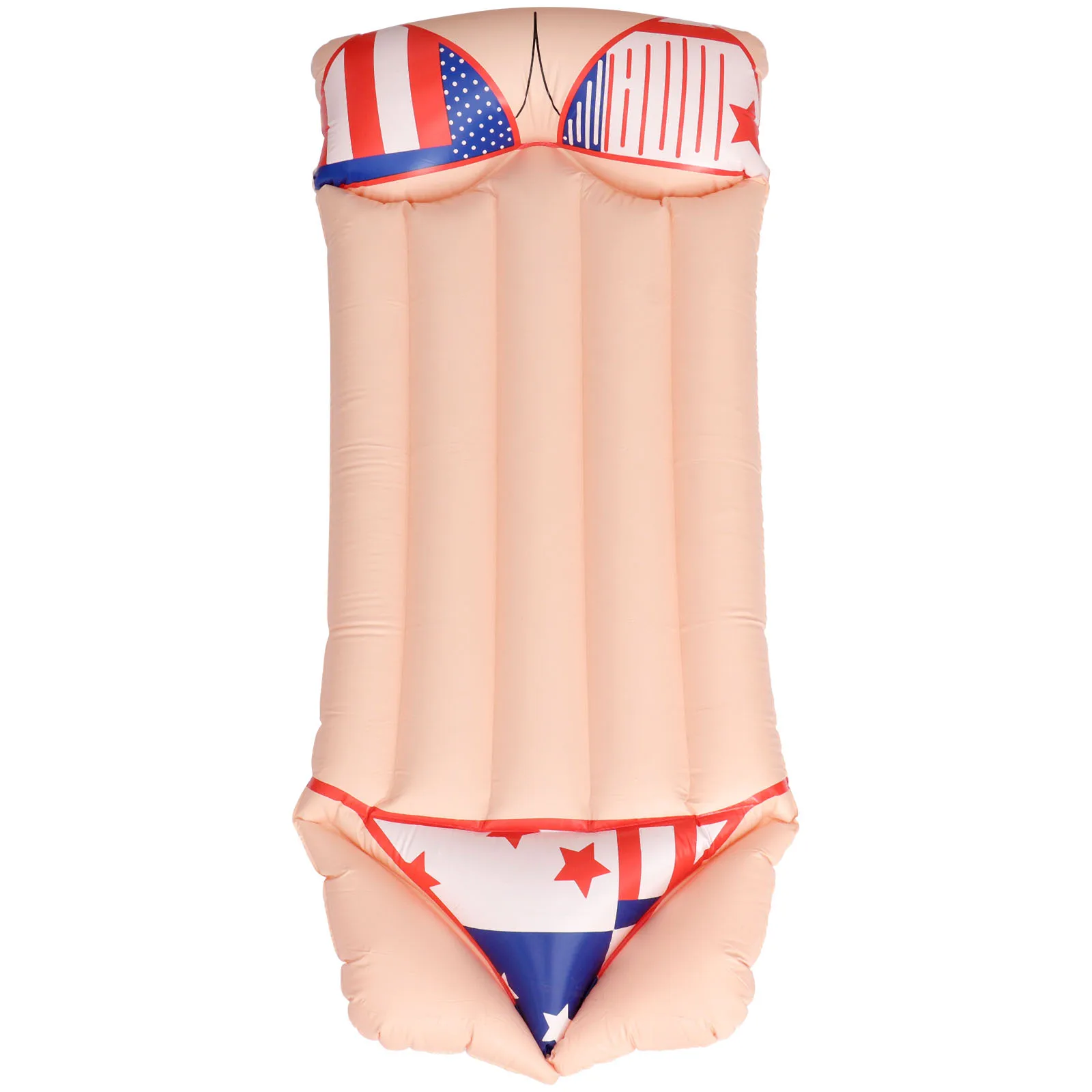 

Inflatable Bed Large Size Swim Floating Mat PVC Bikini Style Inflatable Swim Mat Portable Pool Supplies