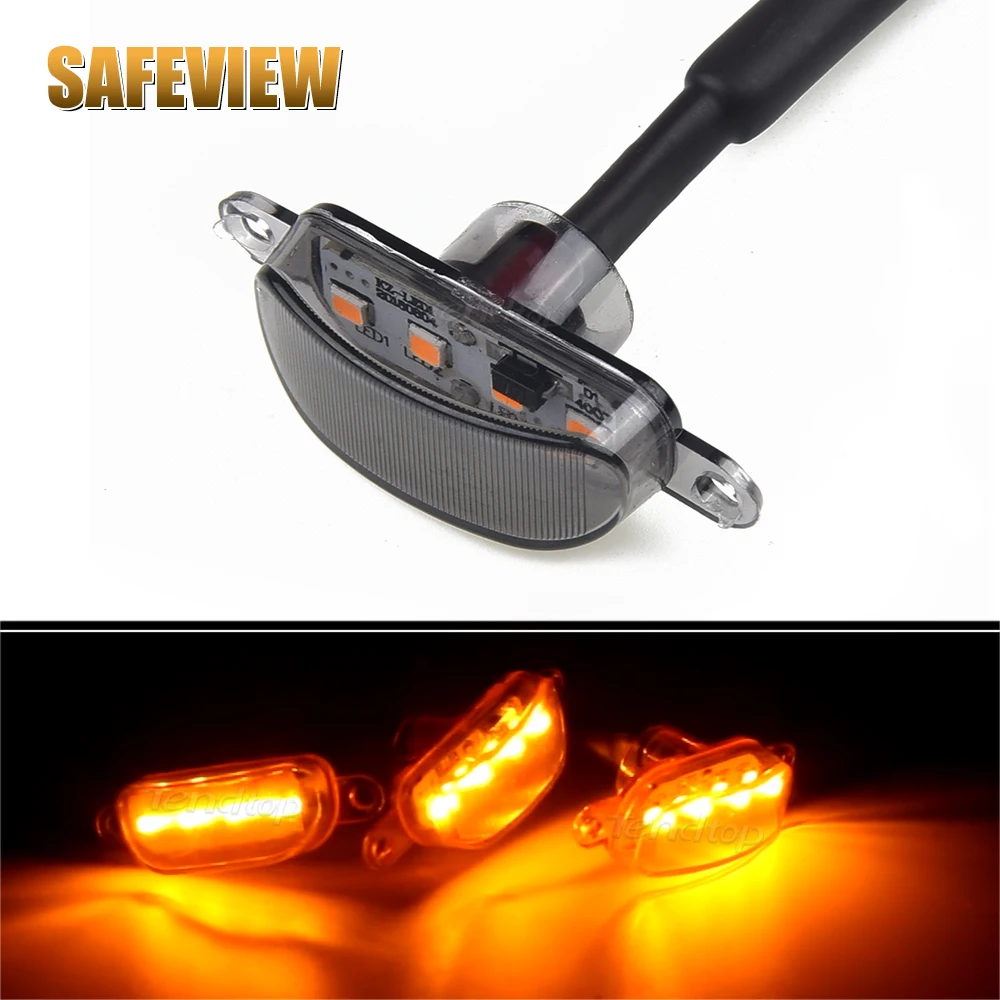 3/4/5pcs Car Front Grille Grill LED Light  Smoke Raptor Style Lamp Amber  For Ford F150 2004-2019 for RAM 1500 Raptor 2013-2018