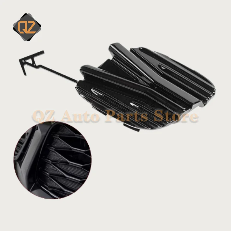 42712414 Front Bumper Trailer Hook Cover Towing Hitch Ring Covers Plate For Chevrolet TrailBlazer RS 2020 Genuine Black Part