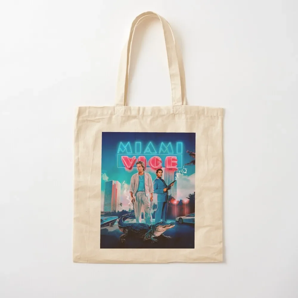 

Miami Vice Forever V1 Tote Bag reusable shopping bag Shopper handbag Tote Bag