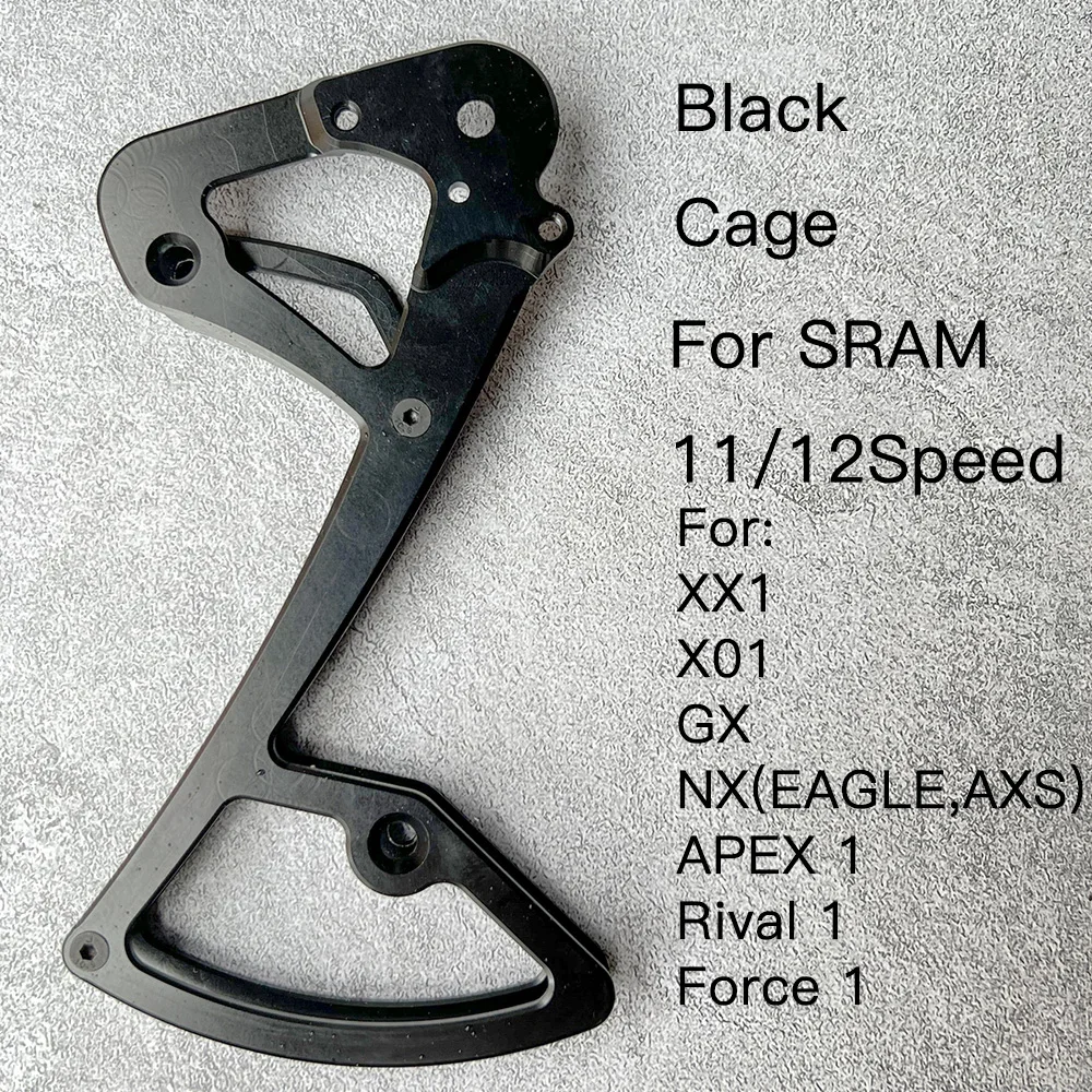 Mtb Road Rear Derailleur Cage Pulley Wheels for SRAM 11/12 Speed Derailleur Oversized Bearing For NX GX X01 XX1 EAGLE AXS image 3
