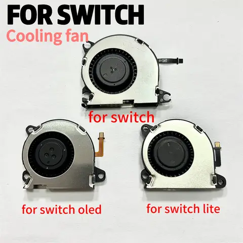 1piece Original DIY Maintain Internal Cooling Fan Replacement for Nintendo Switch & Switch Lite & Switch OLED Console CPU Cooler