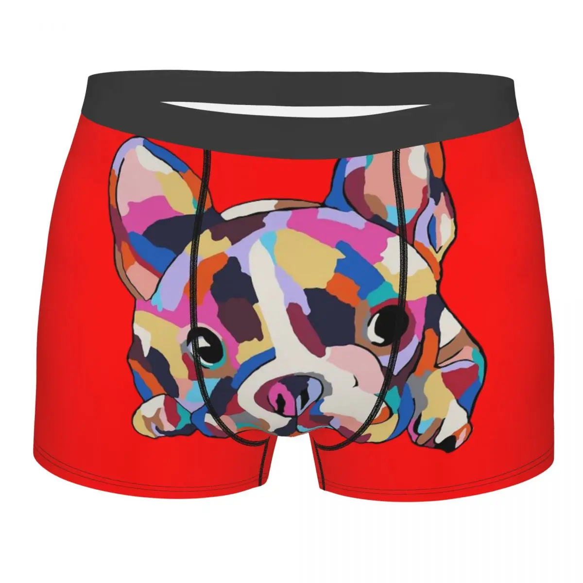 

Cute Pets Bulldog Men Underwear Highly Breathable High Quality Gift Idea