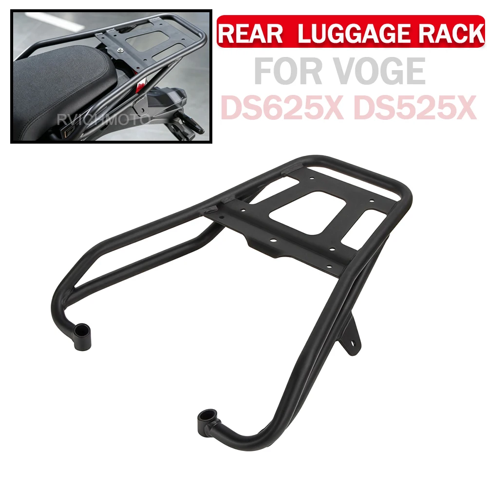 Motorcycle Heavy‑Duty Rear Luggage Carrier Rack Cargo Shelf Holder For VOGE DS625X DSX625 DSX525 DS525X Spare Motorcycle Parts