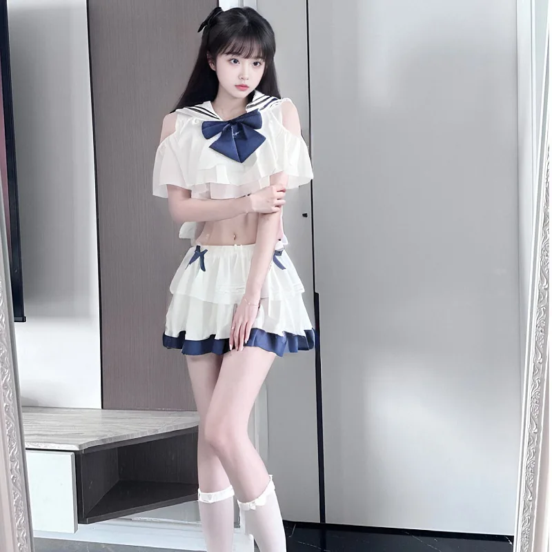 Non-Walking  Skirt with Slit for Women Mid-Waist A-Line Silhouette Meat Concealing Light Maturity Polyester Fiber CityWalk
