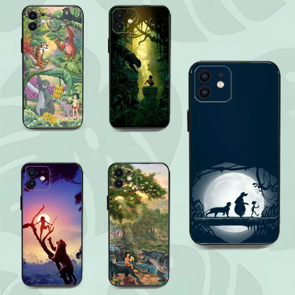 The J-Jungle B-Book Phone Case For Iphone 15 11 13 14 Pro Max 7 8 Plus X Xr Xs Max Se2020 12mini Cover Case