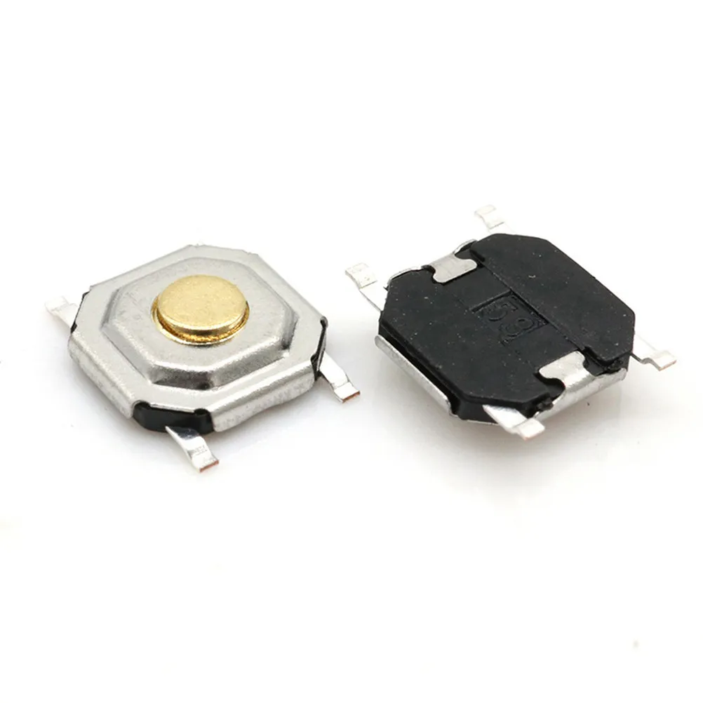 100Pcs Light Touch Push Button Switch Momentary Tactile Button Kit for Electronic Circuits Pcb Digital Projects Repair